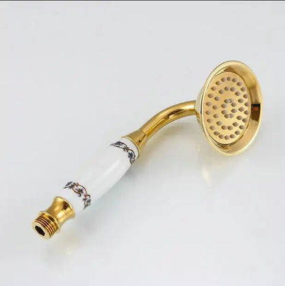 DecorBites™ Golden Rain Shower Faucet Set for Bath and Bathtub