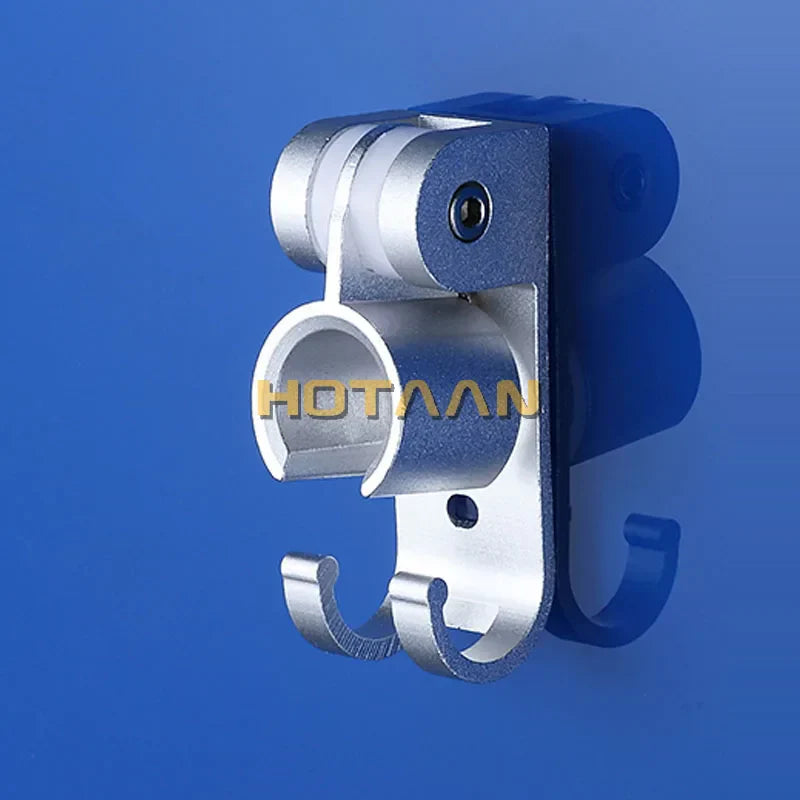 حامل دش يدوي من الألومنيوم مثبت على الحائط من DecorBites™‎ حامل خطاف من HIldr DecorBites™‎