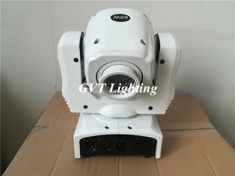 DecorBites™ 60W LED Spot Moving Head Light: High Brightness DJ Gobo Moving Heads