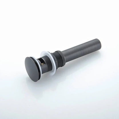 DecorBites™ Brushed Nickel Faucet Vanity Sink Pop-up Drain Stopper Overflow Drainer