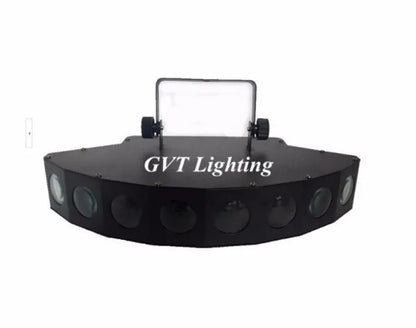 DecorBites™ Eight Eyes LED Scanner Beam Light - RGBW Laser Club Disco DJ Light