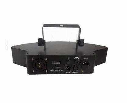 DecorBites™ Barra de luz láser LED RGBW de ocho haces para DJ y discoteca - Barra de haz de escáner de alta luminosidad