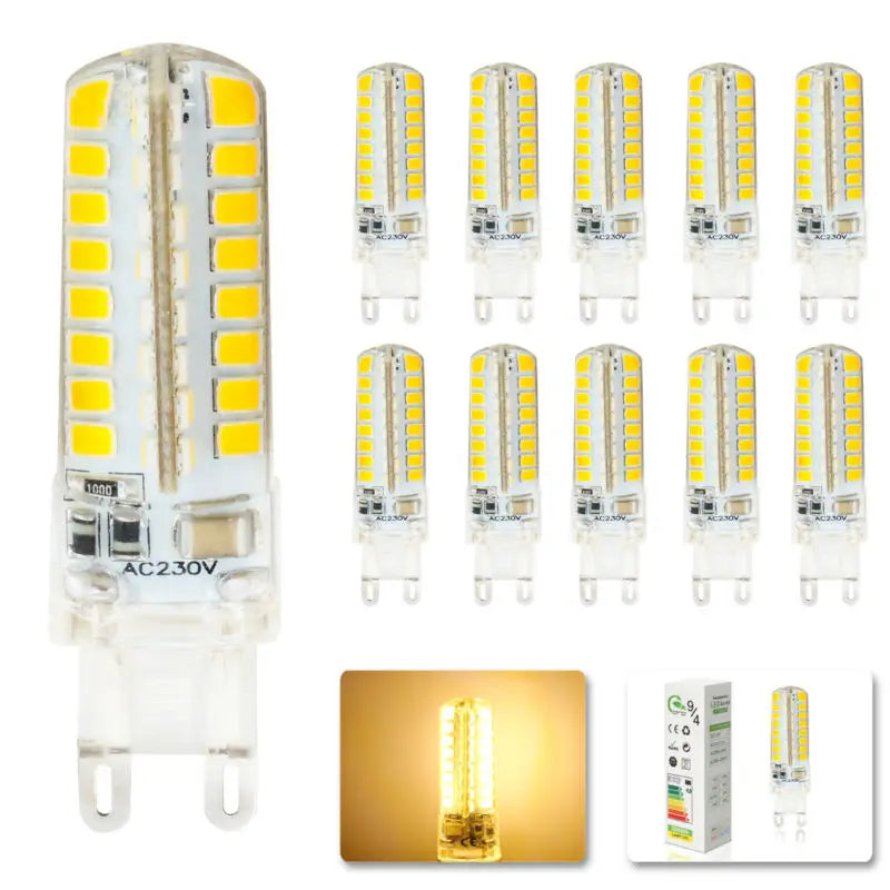 DecorBites™ LED G9 Bulb 220V 3W 5W 32 64 SMD 2835 Warm White Light Replaces Halogen Lamp
