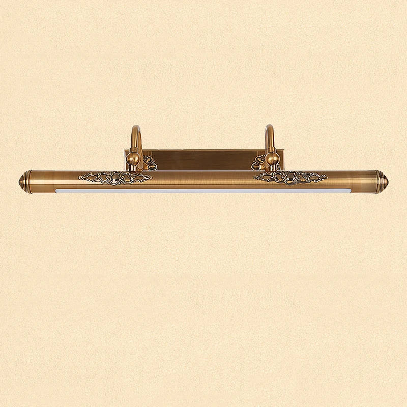 مرآة حمام DecorBites™ بقطر 50 سم مع إضاءة LED مقاومة للماء لغرفة نوم متألقة