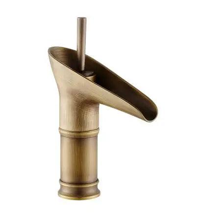 DecorBites™ Crystal Wine Glass Basin Faucet in 5 Elegant Finishes