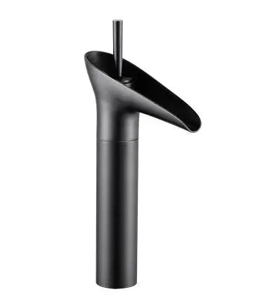 DecorBites™ Crystal Wine Glass Basin Faucet in 5 Elegant Finishes