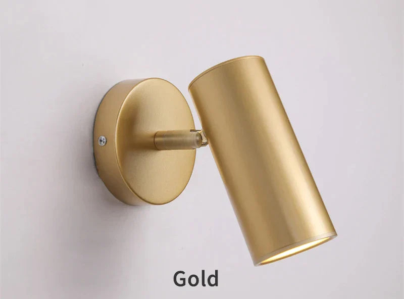 DecorBites™ LED Wall Lamp: 180º Rotation Bedside Sconce, Indoor Lighting Fixture, E27 Bulb Home Decor