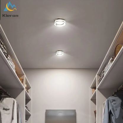 Foco de techo LED de cristal DecorBites™ para sala de estar, dormitorio, baño - Luminarias de cocina empotradas modernas