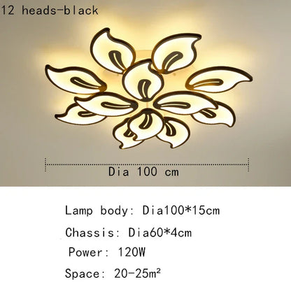 DecorBites™ Elegant LED Ceiling Light for Living Room, Bedroom, Dining - Modern & Light Luxury