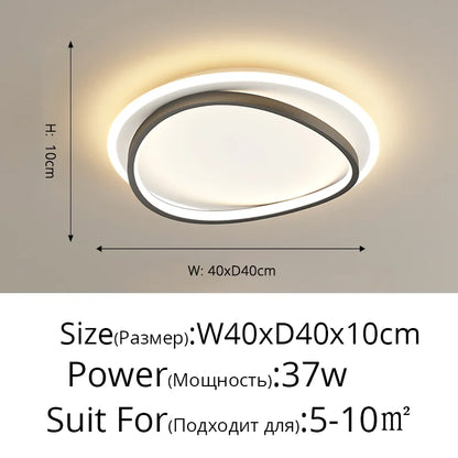 DecorBites™ LED Chandeliers Lights Dimming Modern Luminaire for Home Decor