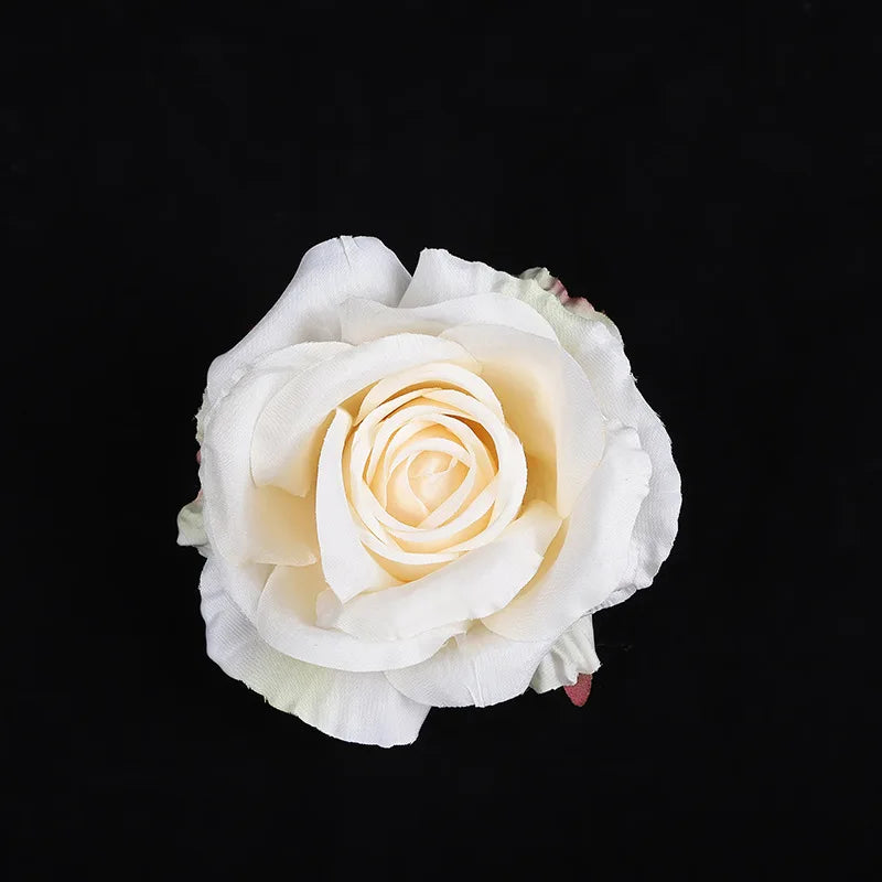 DecorBites™ 30 Rosas de Seda para Decoración de Bodas, Decoración DIY para el Hogar, Broches, Regalos, Caja de Dulces