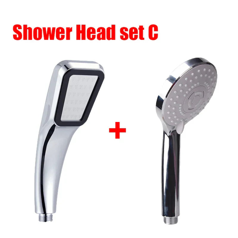 Chrome Dual Shower Head