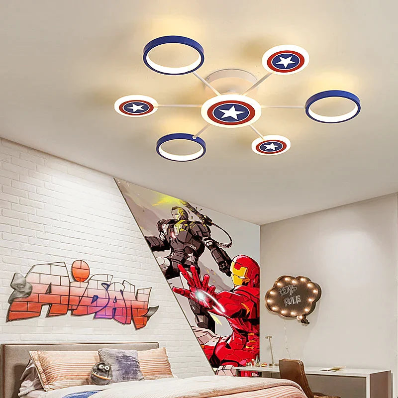 DecorBites™ LED Ceiling Light for Kid's Room Chandelier Bedroom Decorative Lamp