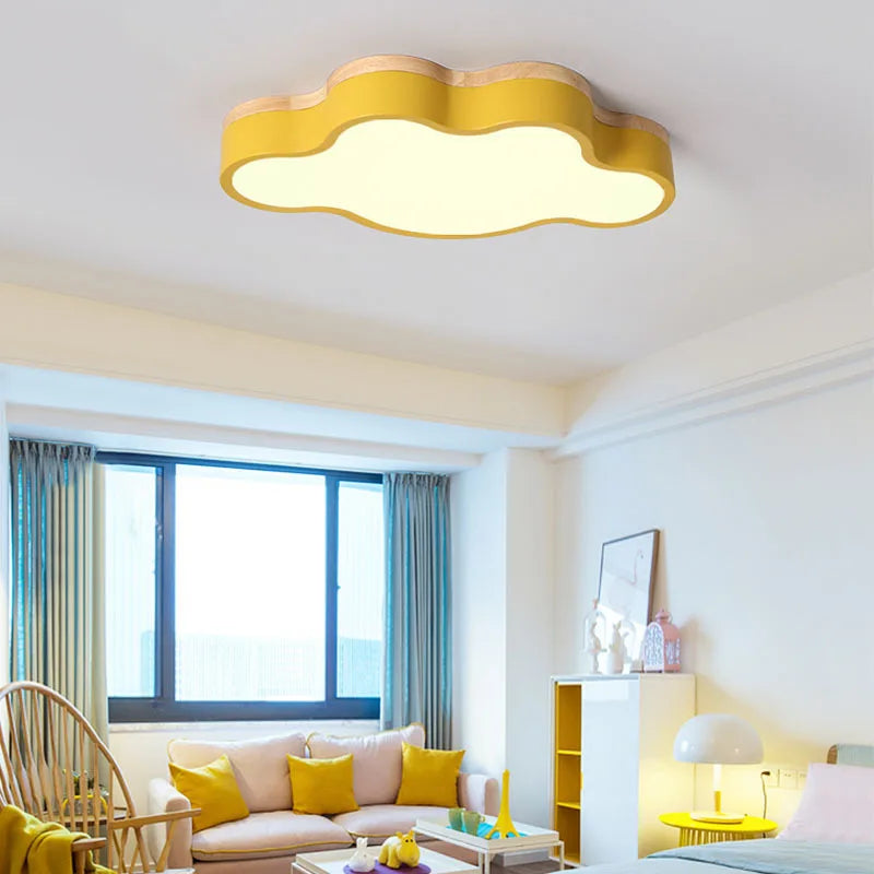 DecorBites™ Cloud LED Baby Chandelier: Elegant Living Room & Bedroom Lighting