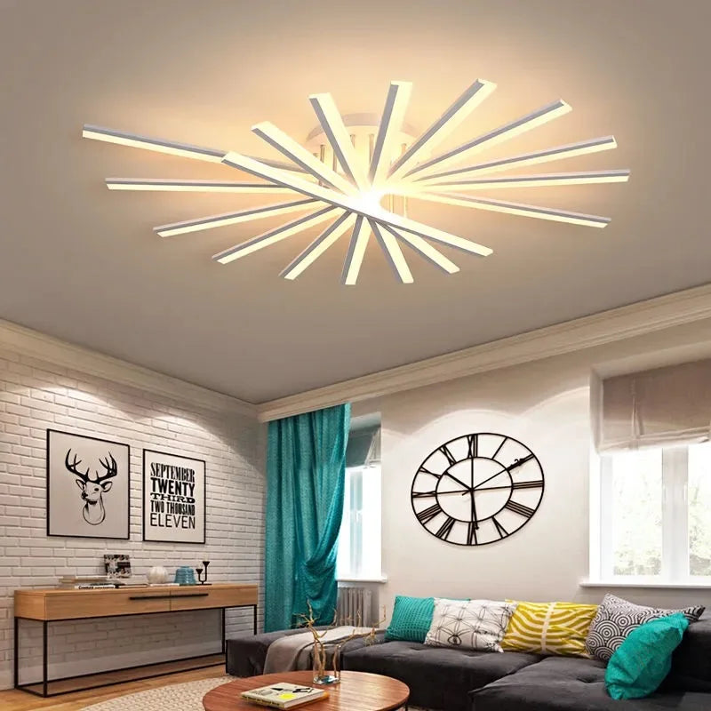 Lámpara de techo LED DecorBites™ para interiores, ideal para sala de estar, dormitorio, pasillo o recibidor.