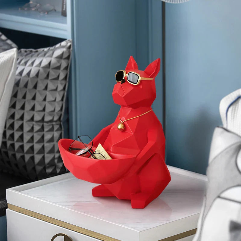 ديكوربايتس™ تمثال قطة رائع من الراتنج، تمثال طاولة، ديكور، منحوتات، تماثيل زخرفية