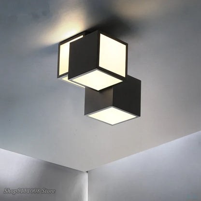 DecorBites™ Acrylic LED Ceiling Light with Remote Control - Modern Square Design