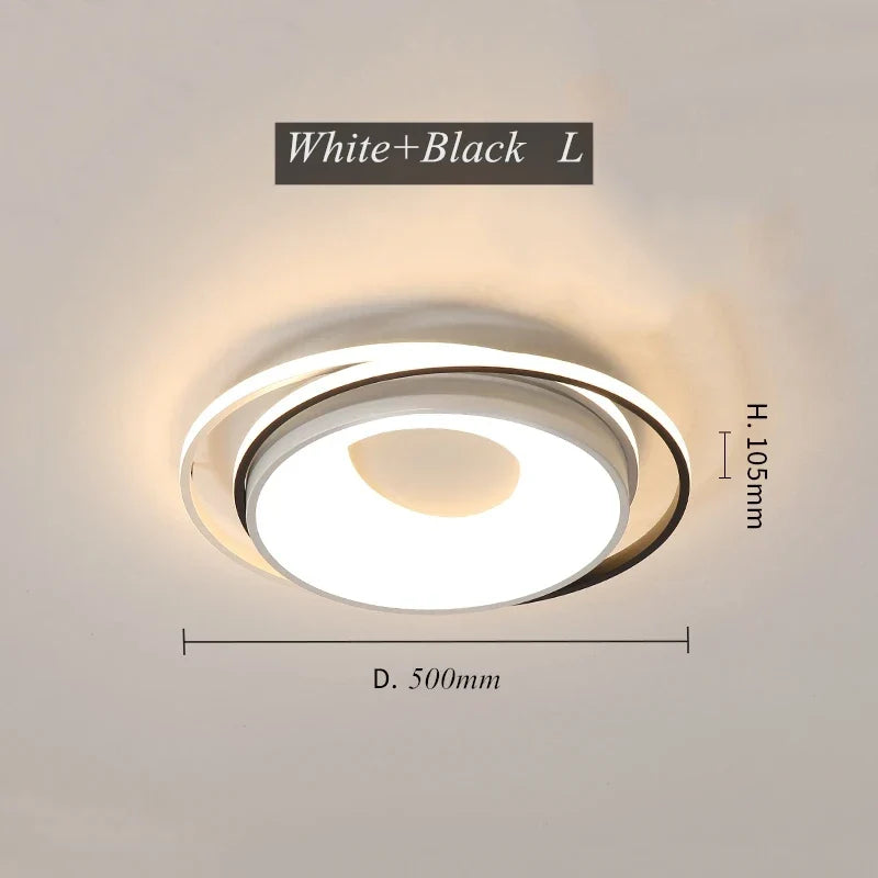 DecorBites™ LED Chandelier Light for Living Dining Room, Modern Acrylic Surface Mounted Fixture