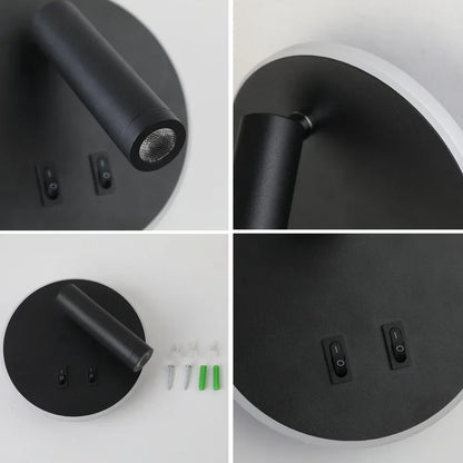 DecorBites™ LED Wall Lamp: 3W Spot 7W Backlight Sconce for Home Bedroom Lighting