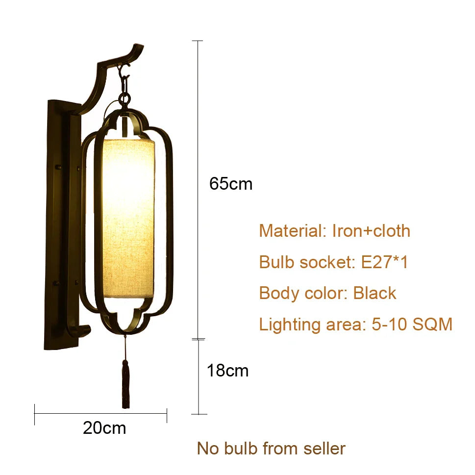 DecorBites™ Elegant Wall Sconce Lamp for Hotel Corridors, Bedrooms, and Living Rooms