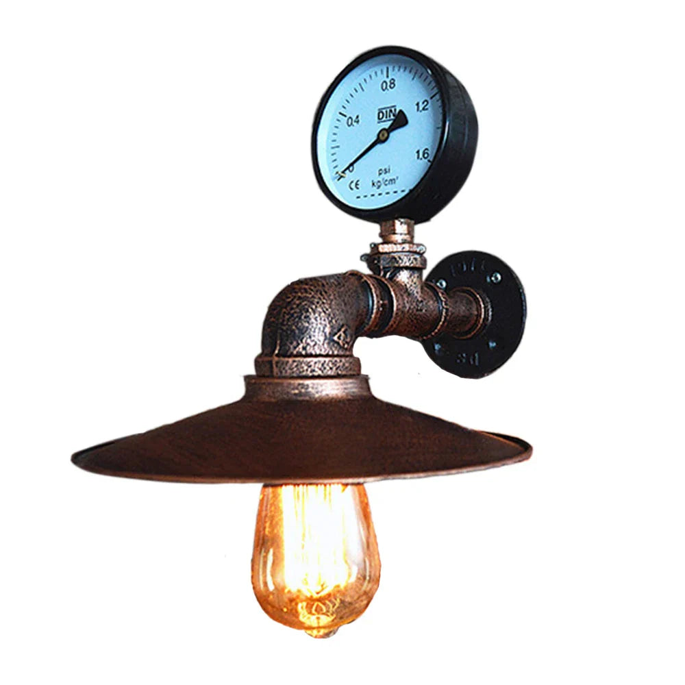 Decorbites™ Industrielle Eisen Rost Wandlampen Retro Vintage E27 LED Wandleuchte
