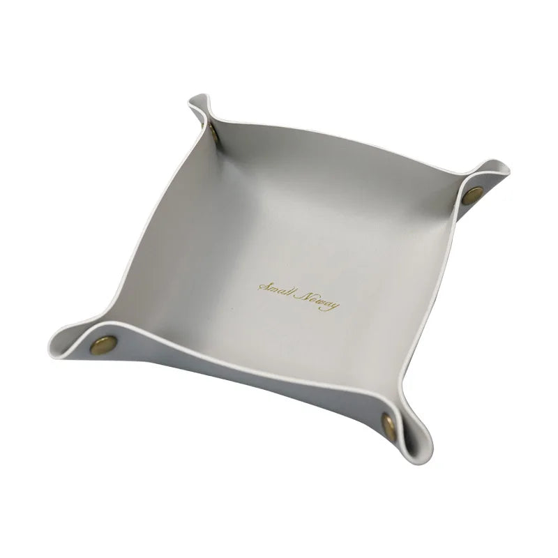 PU Leather Organizer Tray