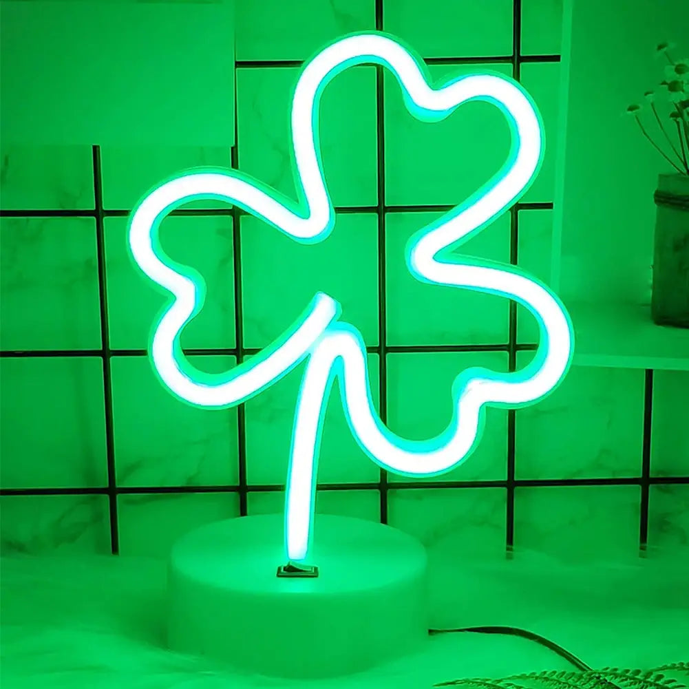 DecorBites™ USB LED Neon Sign Light Holiday Flamingo Night Lamp Xmas Party Wedding Decoration Home Gift cloud Heart