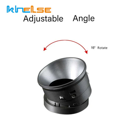 إضاءة السقف DecorBites™ القابلة للتعديل والمضادة للتوهج مع قاعدة مصباح GU10/MR16 للإضاءة الموضعية الداخلية