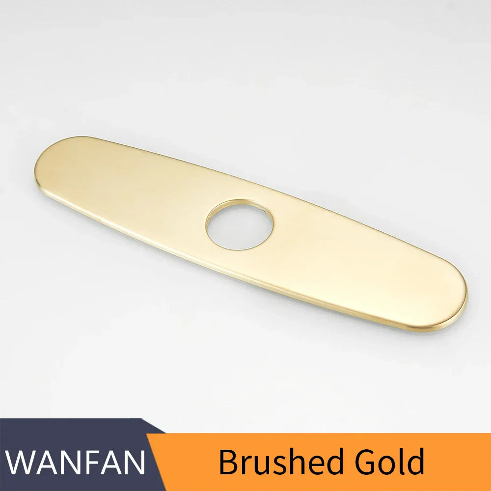 DecorBites™ Deck Plate 8" for Kitchen/Bathroom Sink Faucet Accessories Unused Mounting Escutcheon