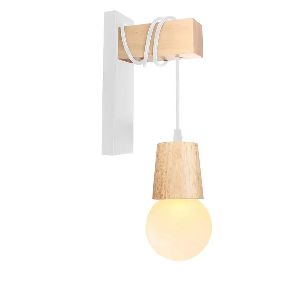 Decorbites™ Luz de Pared con Polea Industrial - Aplico de Pared Retro para Loft en Hogar, Café, Bar