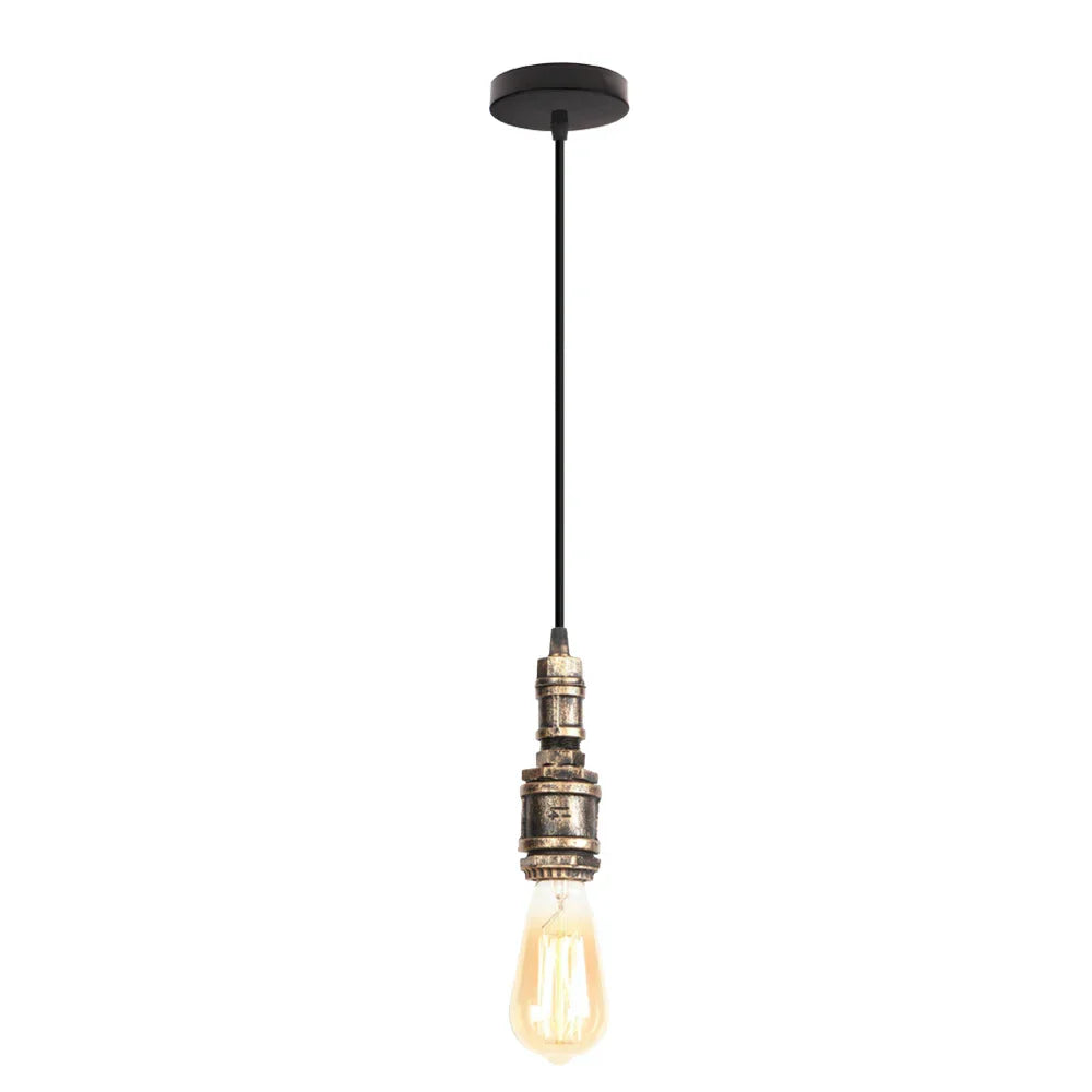 Lámpara colgante de loft retro industrial Decorbites™ con tubería de agua