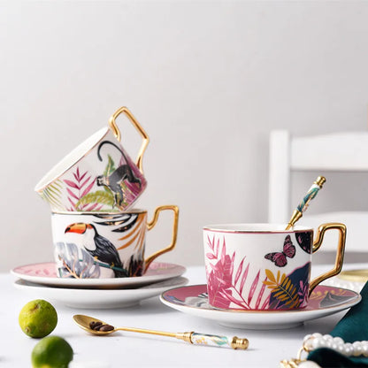 DecorBites™ Jungle Secret Tea Cup Set