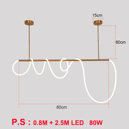 Lámparas colgantes LED luminosas DecorBites™ de 360°: Lámpara colgante moderna y elegante para interiores, ideal para sala de estar y restaurantes.