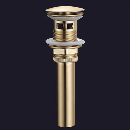 DecorBites™ Brushed Gold Vessel Sink Pop-Up Drain Assembly Kit