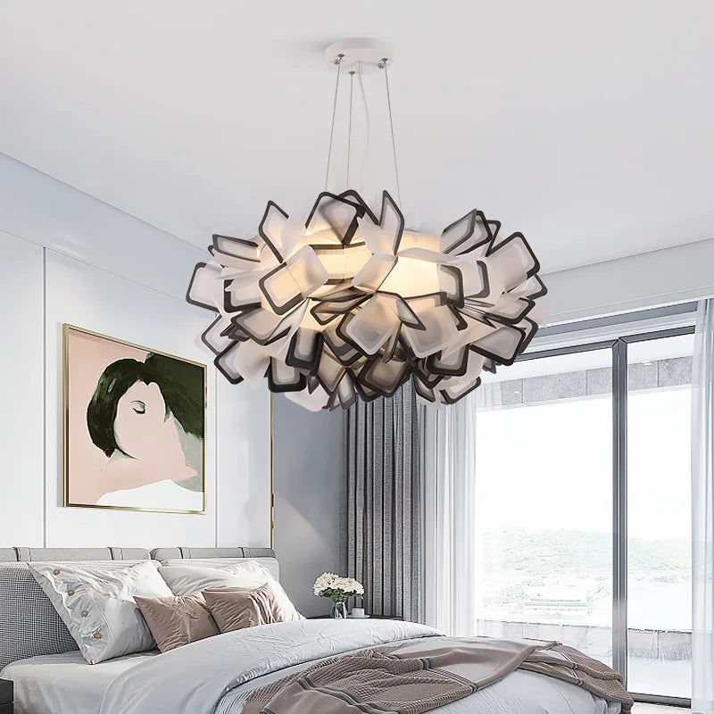 Lámpara colgante de techo LED Flower™ Decorbites para sala de estar y dormitorio
