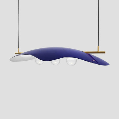 DecorBites™ Glass Bubble Chandelier LED Nordic Design for Home Room in Blue