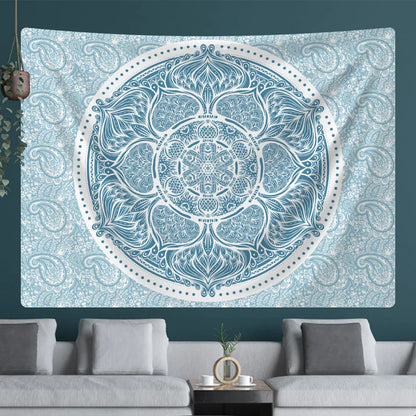 DecorBites™ Indian Mandala Psychedelic Tapestry Wall Hanging for Home Decoration