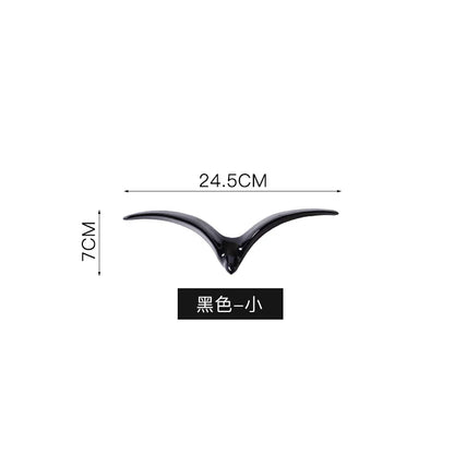 DecorBites™ Bird Ceramic Pendant Wall Decor Gold Seagull Wild Goose Modern Home