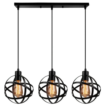 DecorBites™ Industrial Pendant Lights - Modern Kitchen Island Lamp, Cafe Hanging Light