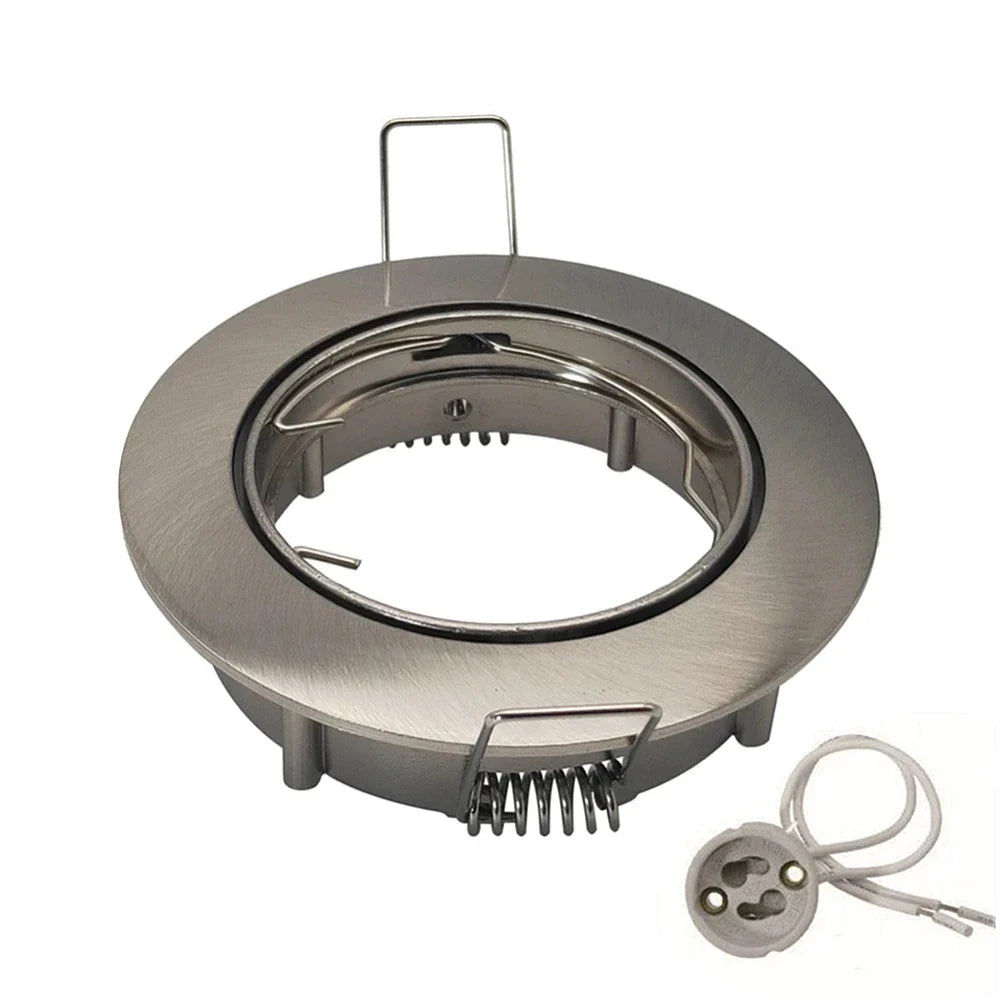 DecorBites™ Adjustable LED Ceiling Downlight GU10/MR16 Lamp Socket Holder Spot Lights Base