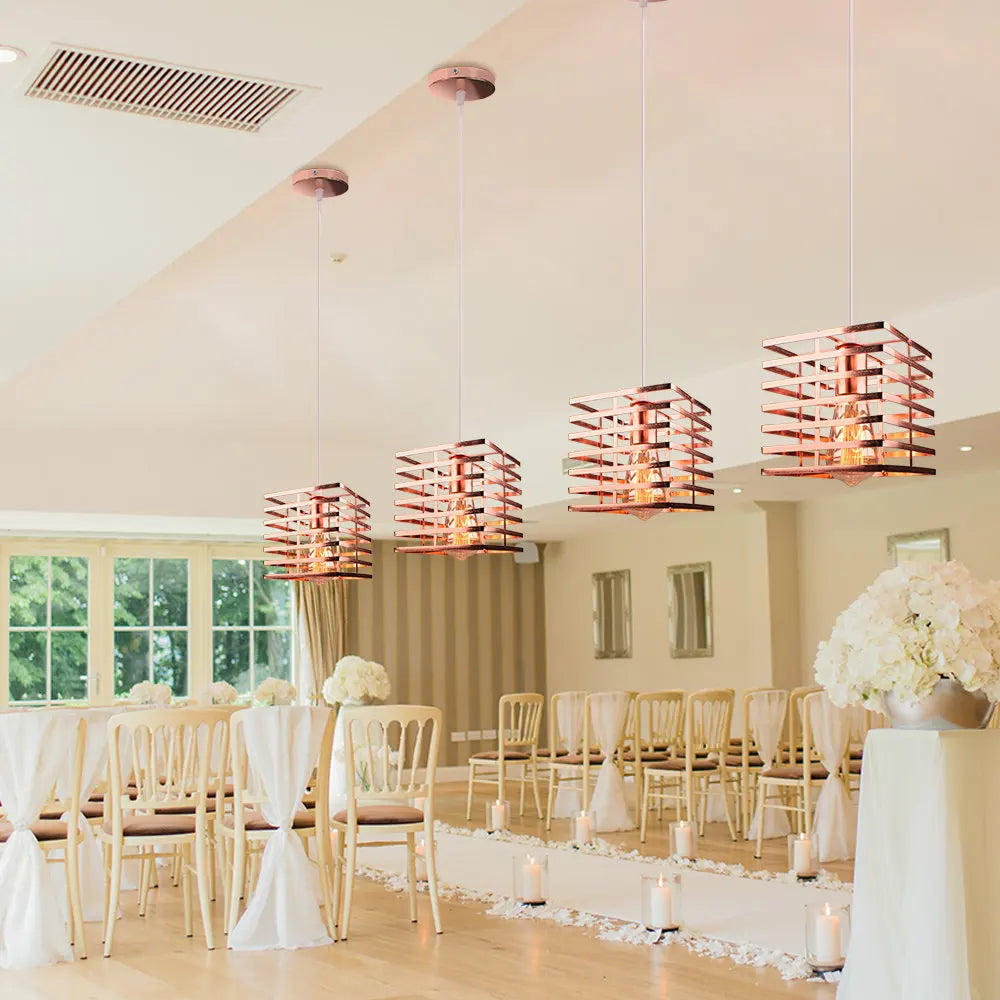 DecorBites™ Industrial Pendant Lights E27 LED Hanging Lamp Modern Loft Lighting for Home