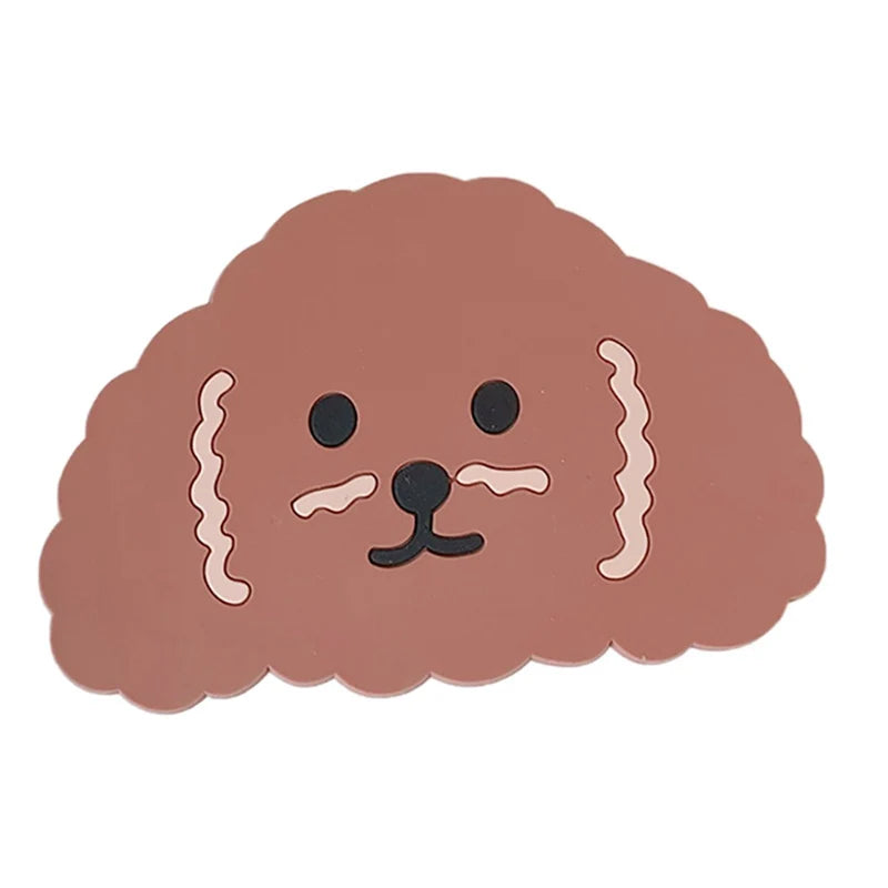 مجموعة قواعد أكواب وسلة تخزين منسوجة من الخيزران من DecorBites™ لديكور طاولة المطبخ