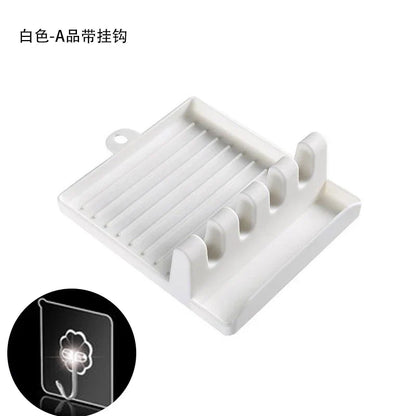 DecorBites™ Kitchen Utensil Stand Pot Lid Holder Spatula Organizer Spoon Rest