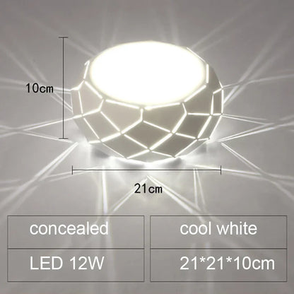 DecorBites™ LED Ceiling Light: Simplicity 5W 12W Dimmable Cylinder Lamp for Aisle Corridor