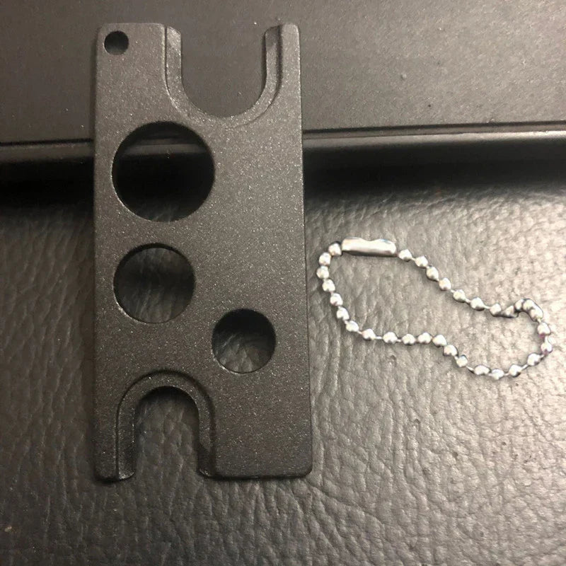 DecorBites™ Essential Oils Opener for Roller Balls & Caps - Metal Corkscrew Tool