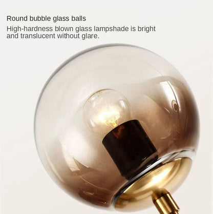 DecorBites™ Glass Pendant Lights: Modern Nordic Minimalist Hanging Lamp for Living Room, Bedroom, Restaurant