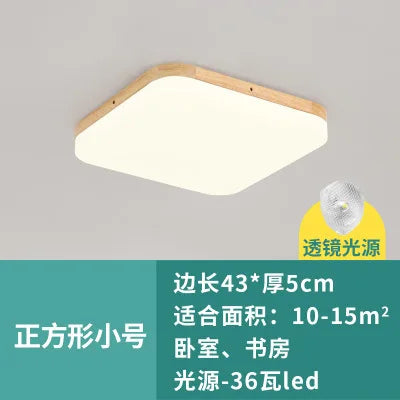 DecorBites™ LED Round Ceiling Light: Ultra-Thin & Modern for Bedroom, Living Room, Study.