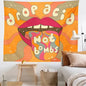 Decobites Sunshine Boho Tapestry - Colorful Psychedelic Wall Hanging, Bedroom & Living Room Decor