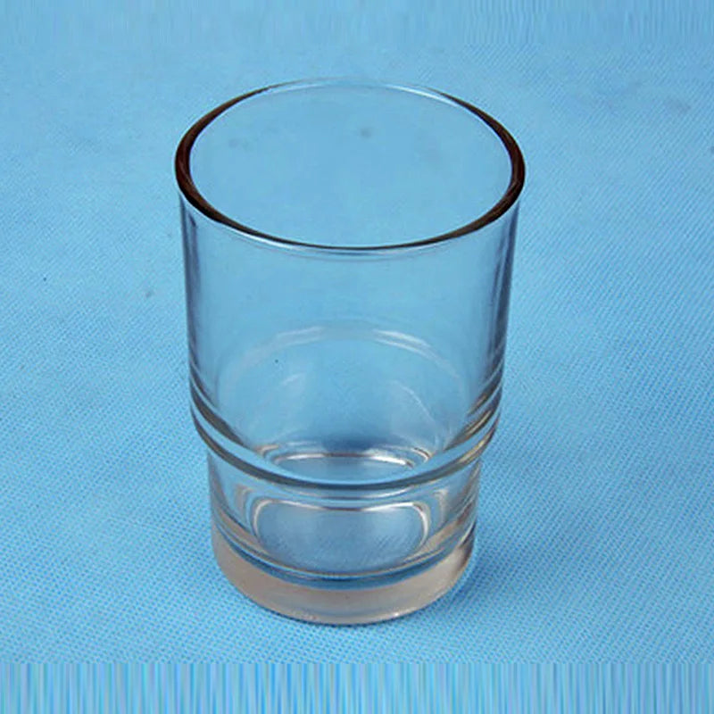 DecorBites™ Glass Tumbler Cup Bathroom Accessories - Toothbrush Cup YT-97