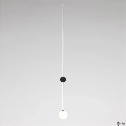 Aplique de pared LED con forma de bola de cristal DecorBites™ - Diseño nórdico minimalista